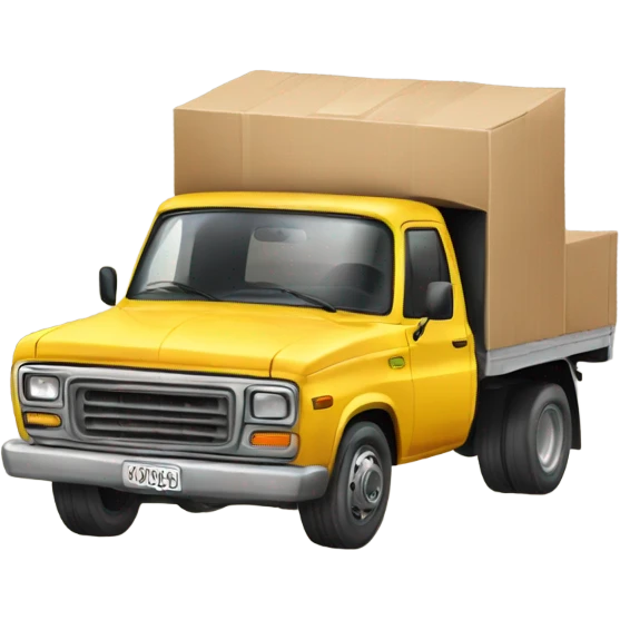 squatted truck emoji