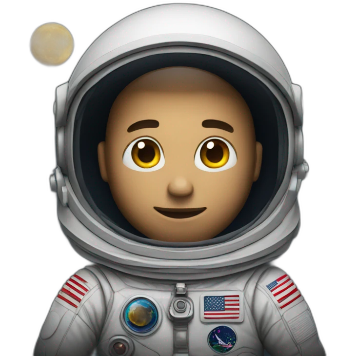 Man on the moon emoji
