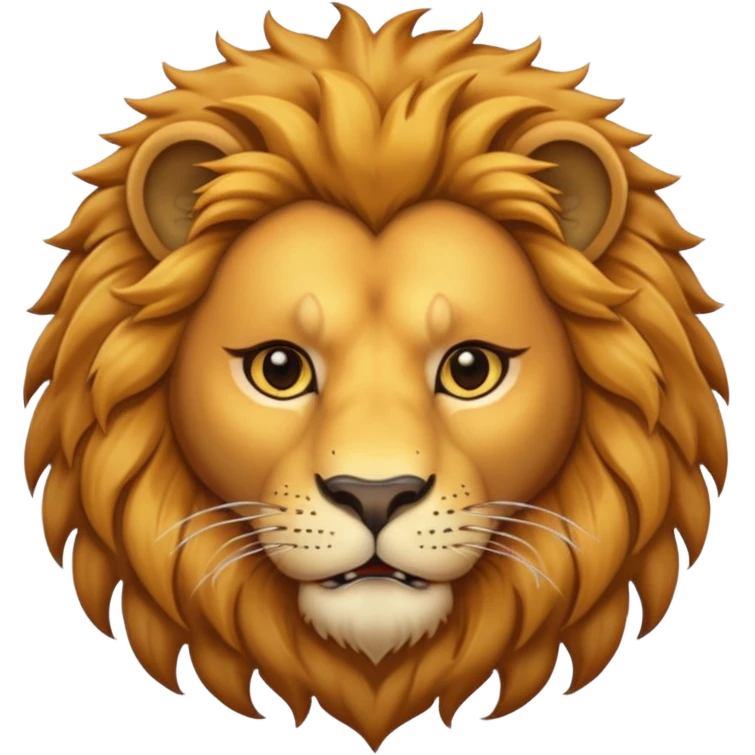 lion face emoji