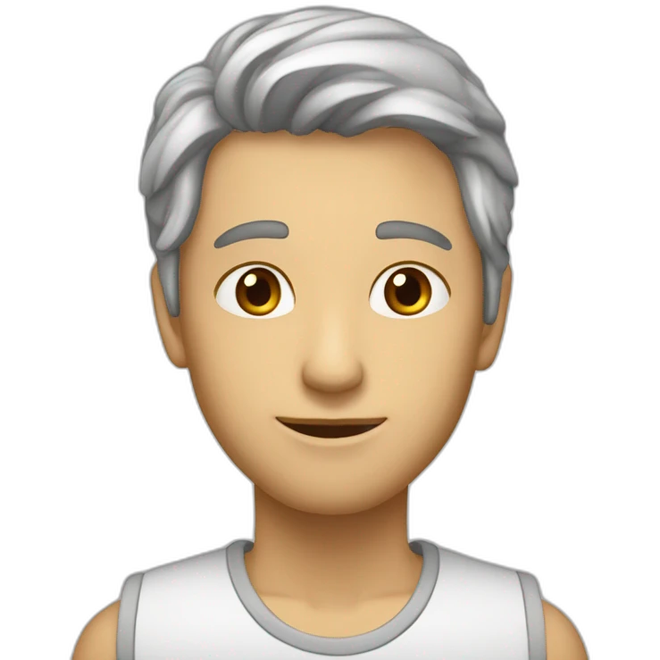 Сиреневое сердце emoji