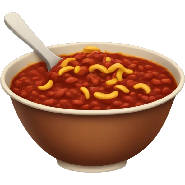 Bowl of chili  emoji