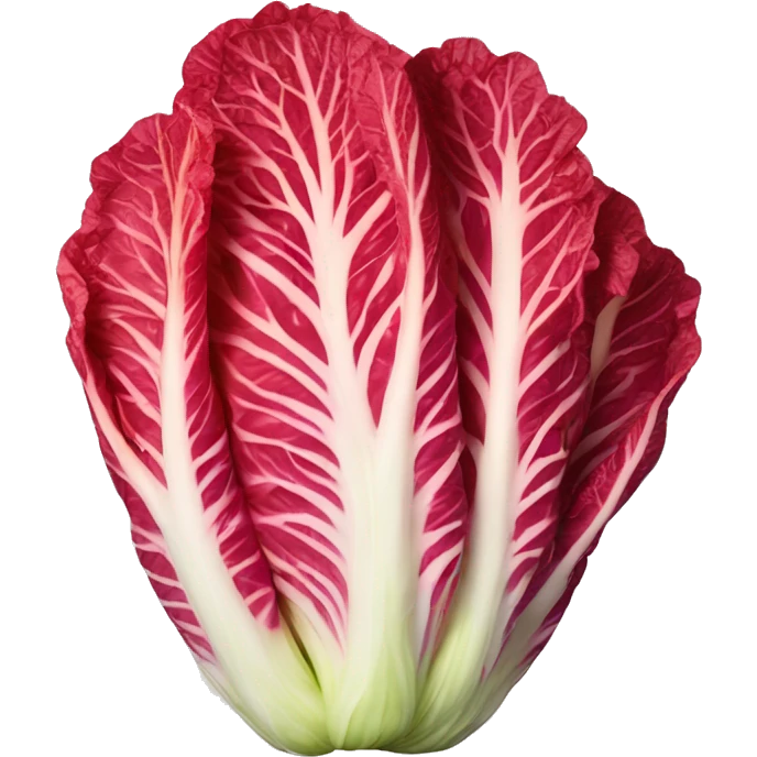 One red colored napa cabbage, red pepper powder on it emoji