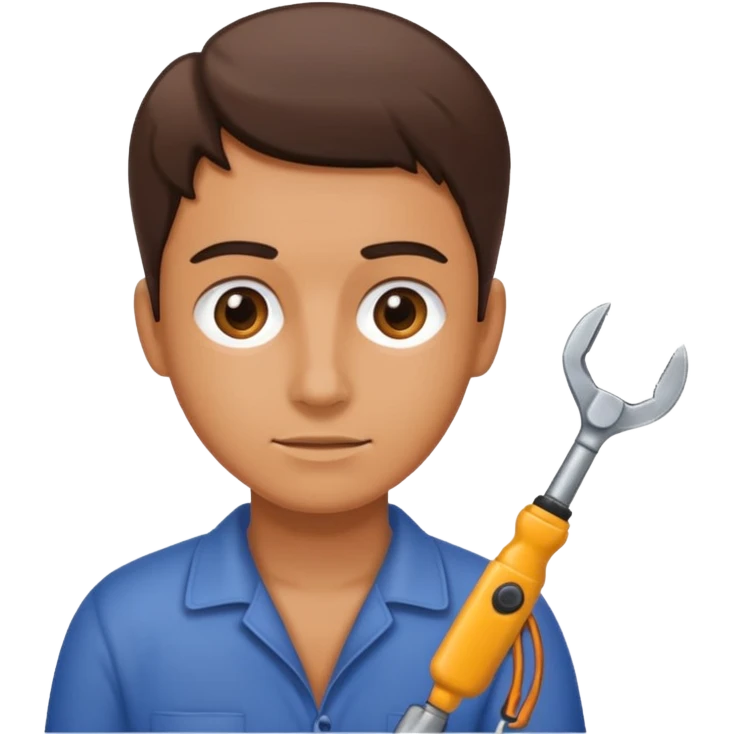 person Repairing a tool emoji