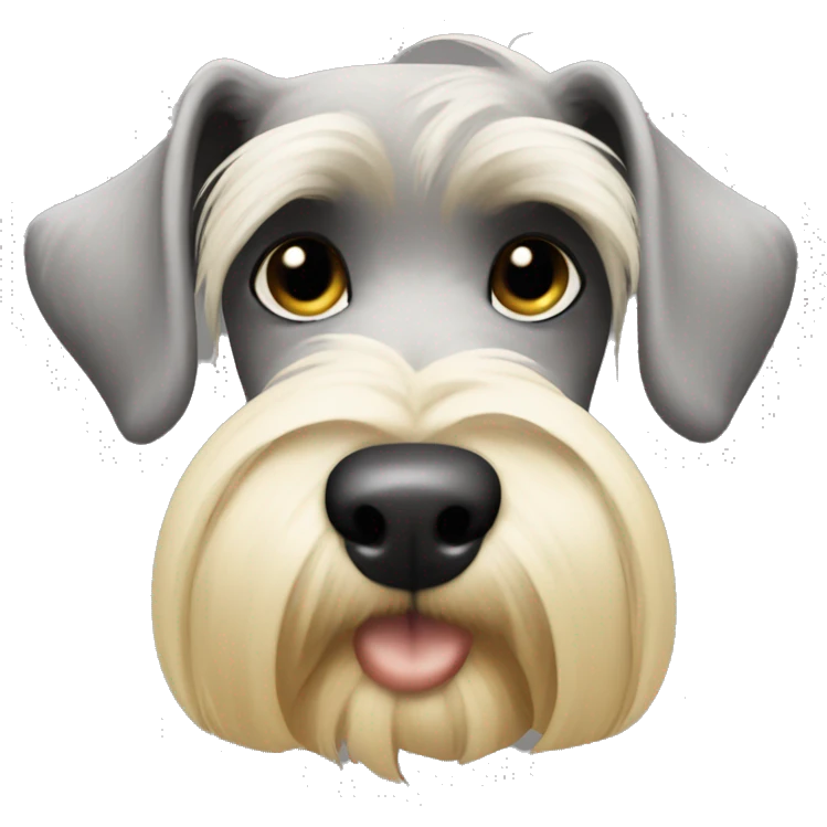 Schnauzer blonde butt emoji