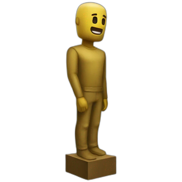 estatua roblox emoji
