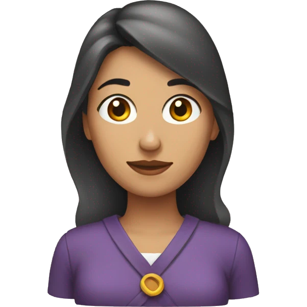 Mujer acción con permiso emoji
