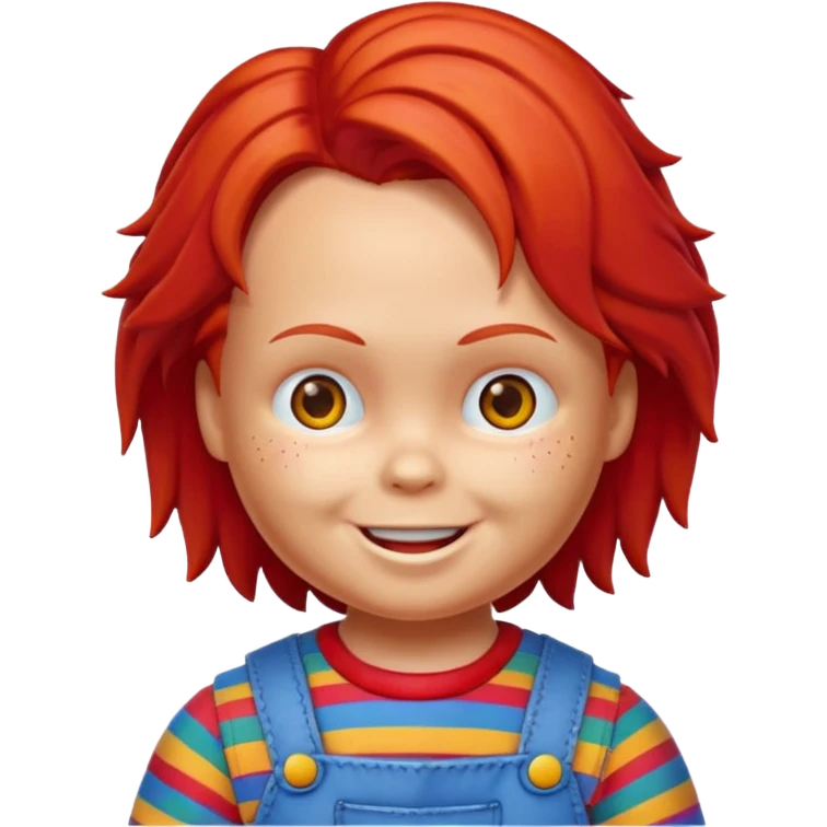 Un emojin de chuky emoji