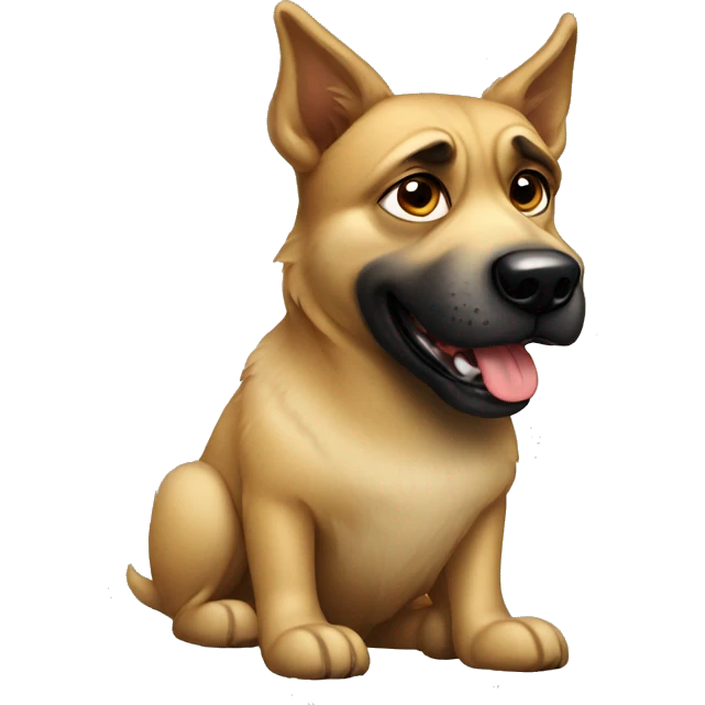 Russian spy dog emoji