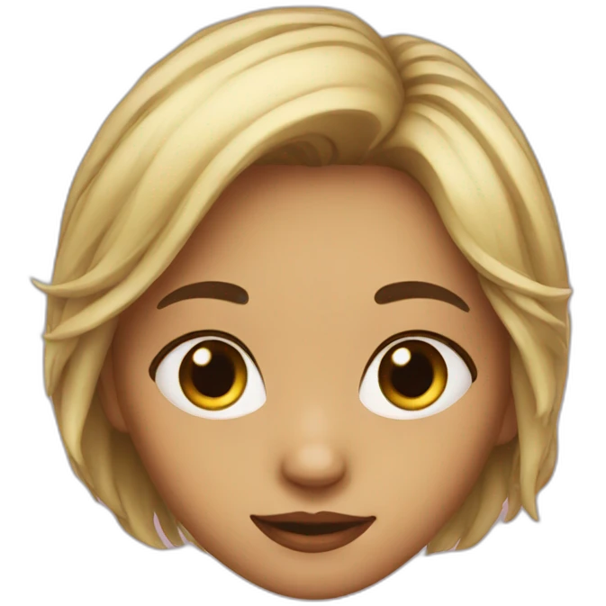 cute girl emoji