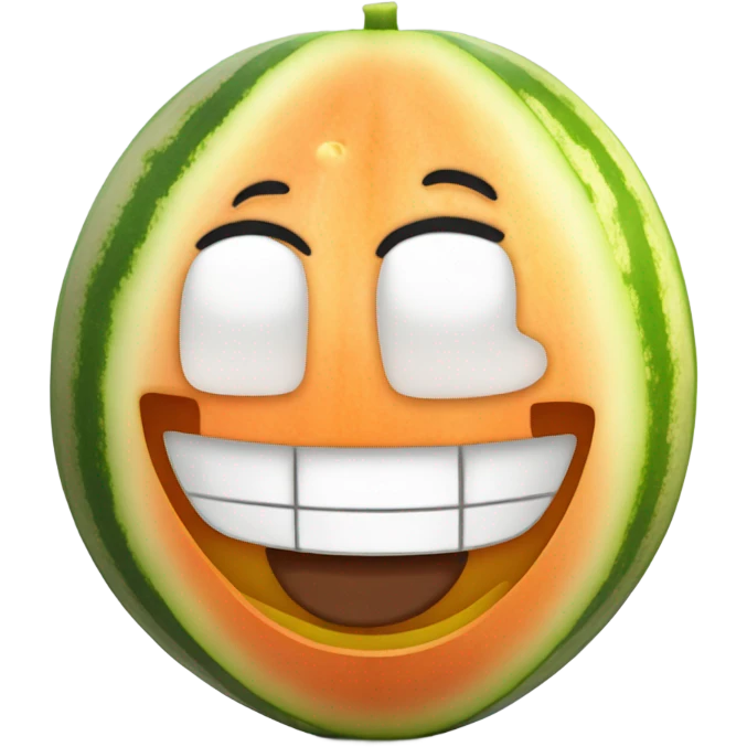 melon qui sourit emoji