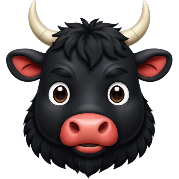 Ferdinand (black) from the Ferdinand disney movie emoji
