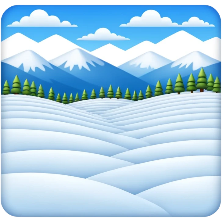 much snow emoji