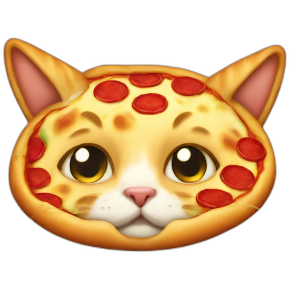 Pizza cat emoji