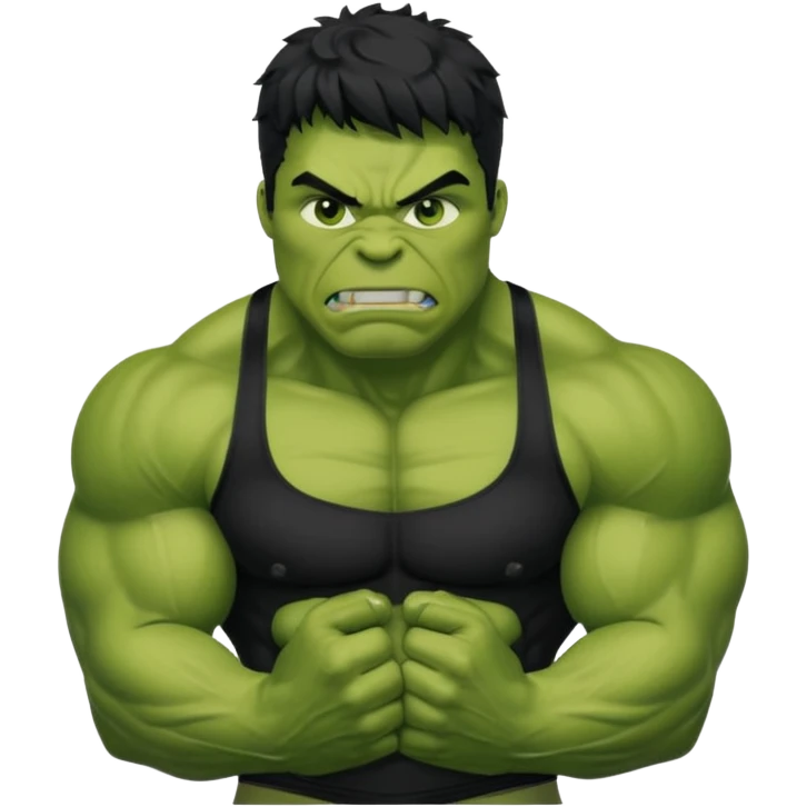hulk  de sutiã emoji