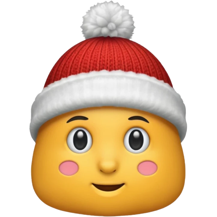 Winter hat emoji