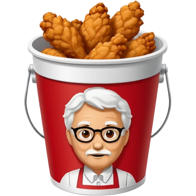 KFC bucket emoji