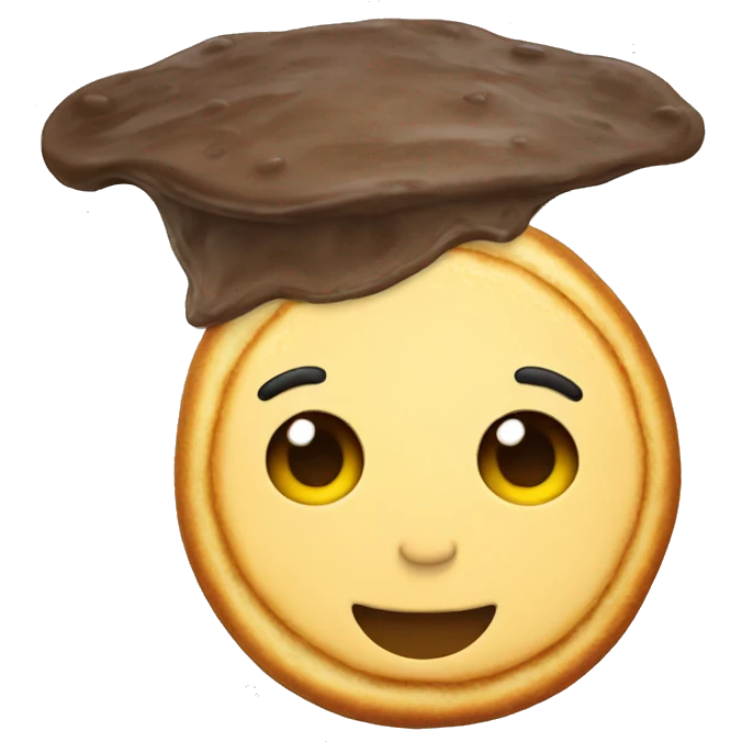 Pancakes on head  emoji