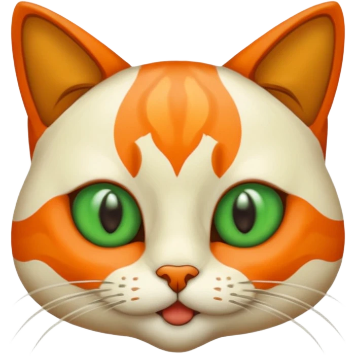 haz que un gato  esté lanzando un beso emoji
