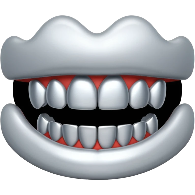 silver grillz emoji