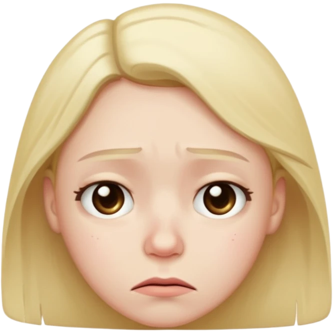 sad face emoji