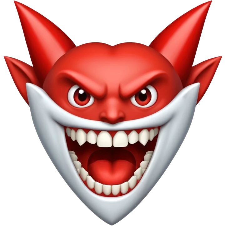 Vampire teeth  emoji