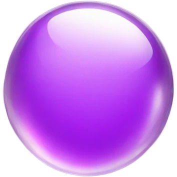 purple bubbles sparkling  emoji