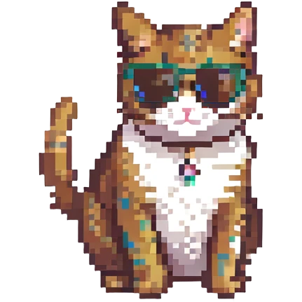 cat wearing sunglasses emoji