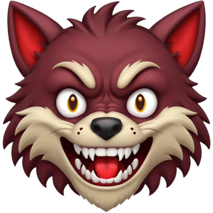 Werewolf emoji that looks like slack vampire emoji emoji