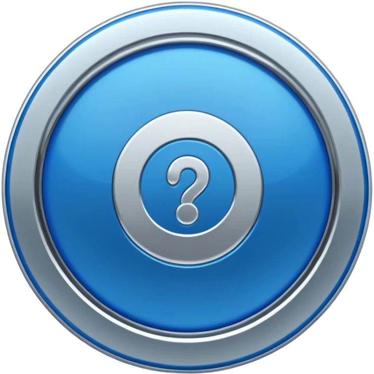 Blue verification badge emoji