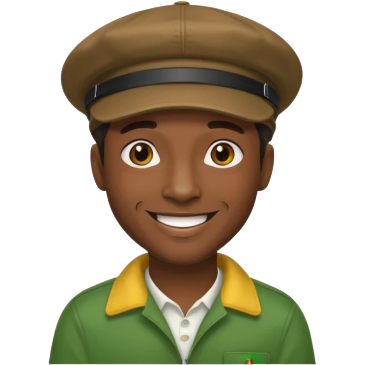 reggae dj casquette  emoji