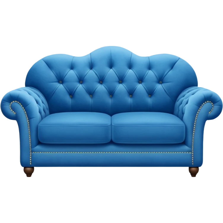 blue cozy sofa emoji