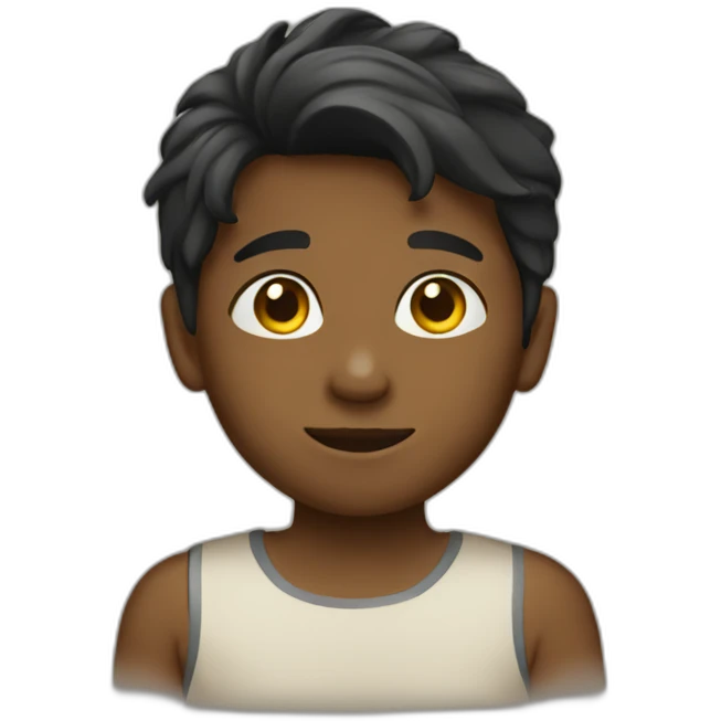 Boy wearing dress emoji