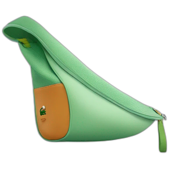 Sacoche Lacoste emoji