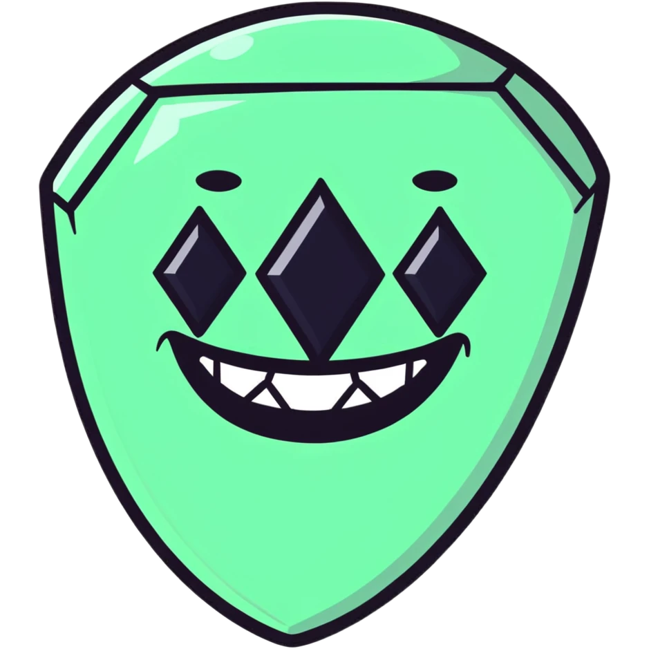 black face smiling with diamond teeth emoji