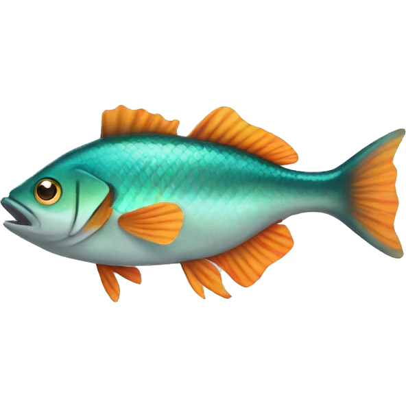Fish with gun emoji