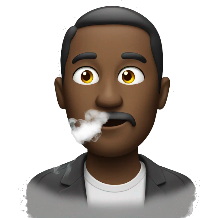 Man Vaping emoji