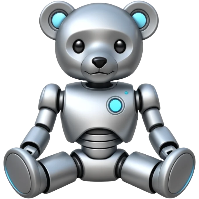 Robot teddy  emoji