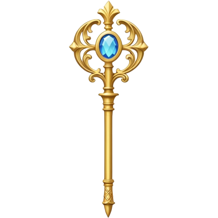 Royal scepter  emoji