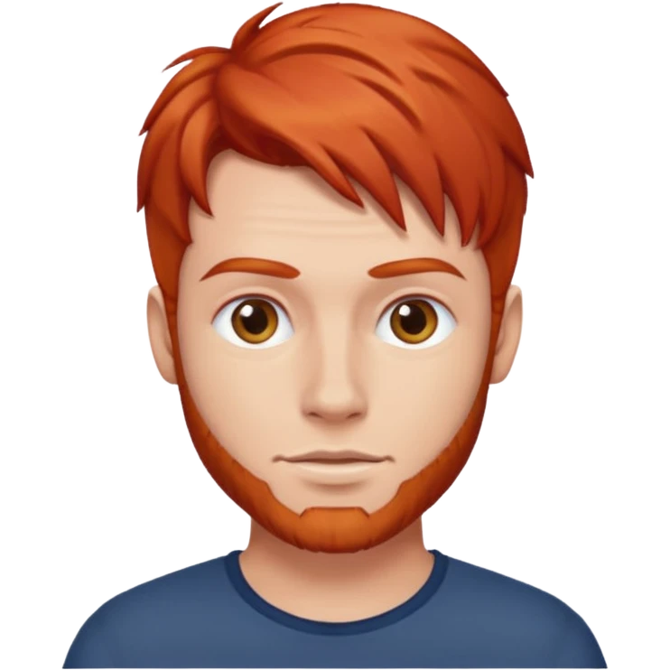 Red head man emoji