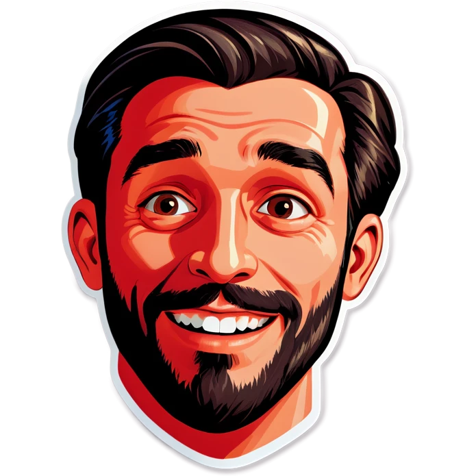 Man looking love struck emoji