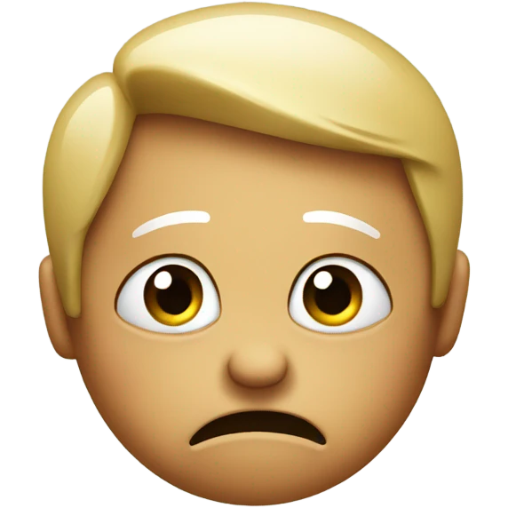 Disappointed face with a thumbs down  emoji