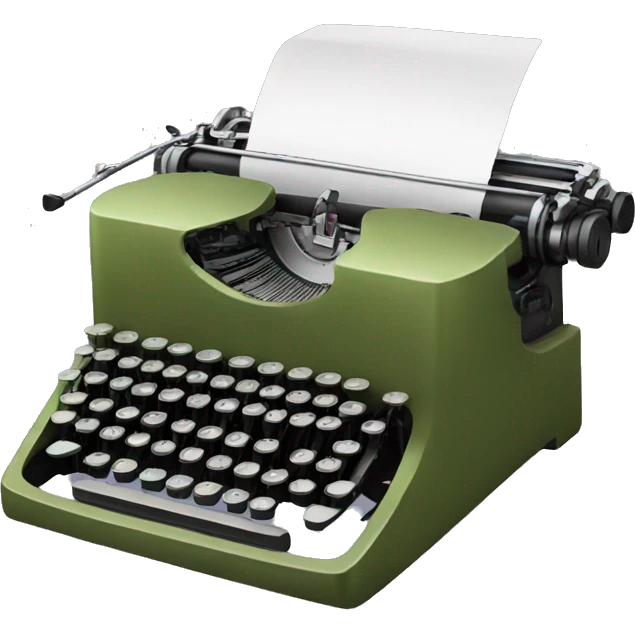 sage typewriter emoji
