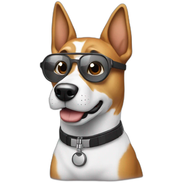 Dj-dog emoji