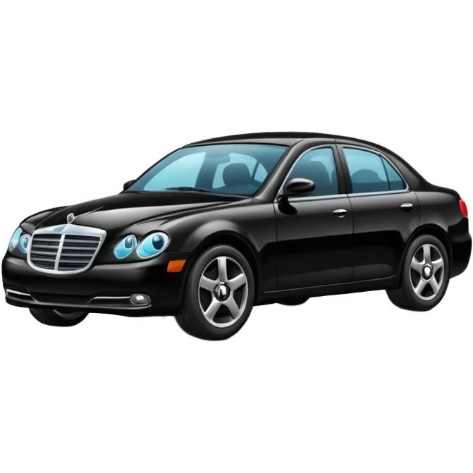massive black car emoji