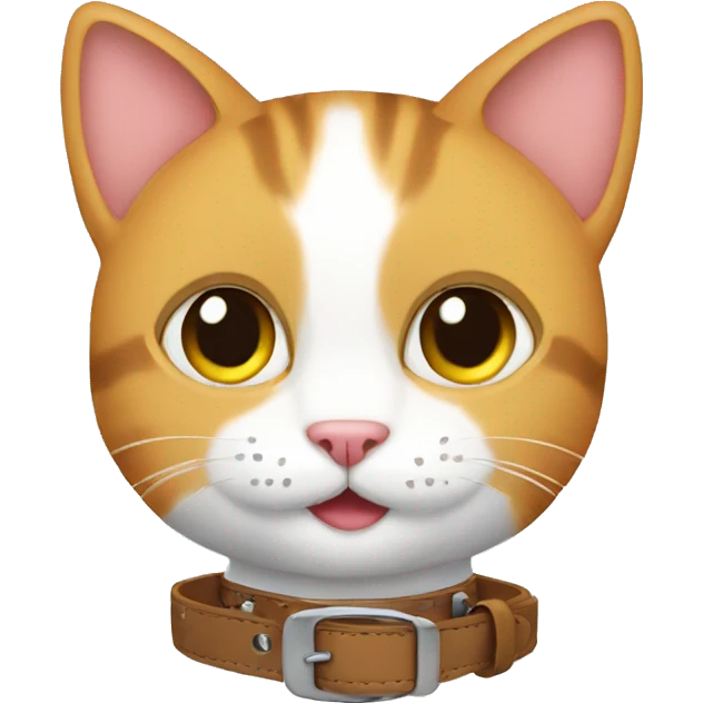 cat collar emoji