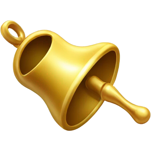 Baby bell emoji