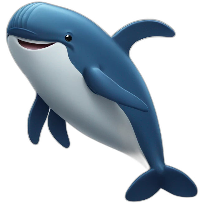 whale dancing emoji