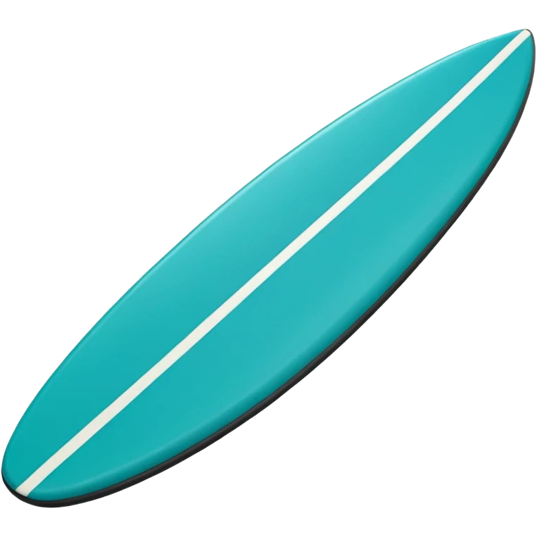 teal surf board emoji