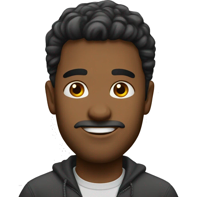 Олень в новогоднем хцди emoji