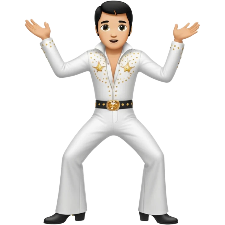 Elvis dancing emoji
